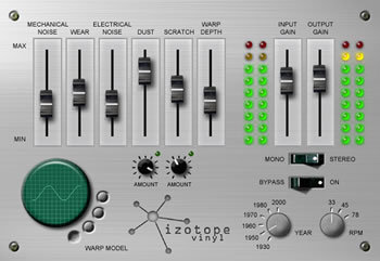 IZotope Vinyl for Winamp 2 Screenshot